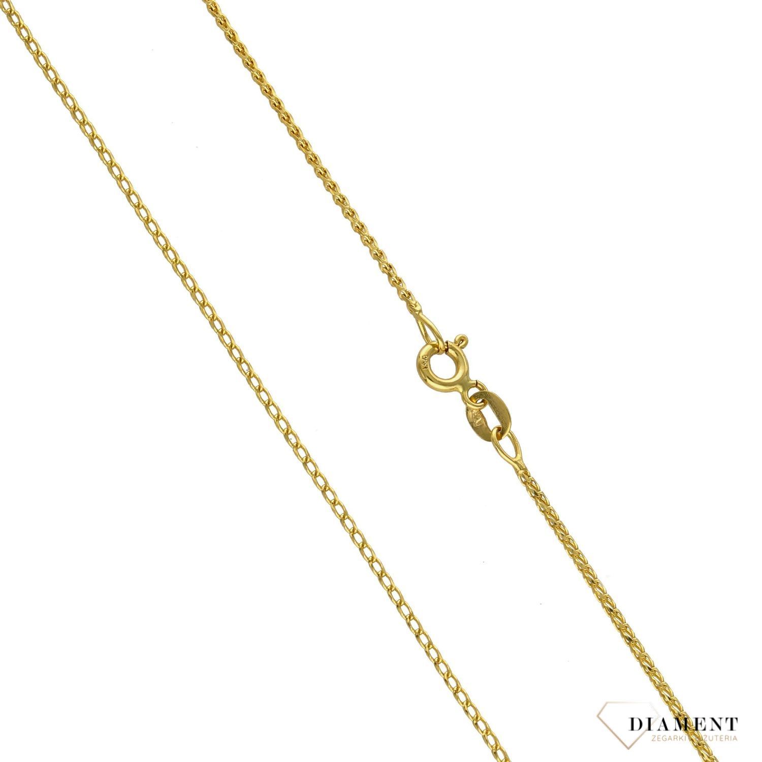 Złoty łańcuszek 585 lisi ogon 1 mm DIA-LAN-3129-585 1mm (1).jpg